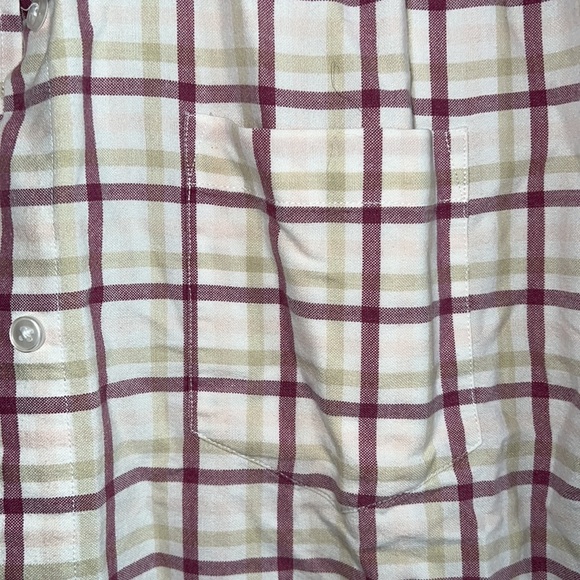 Vintage Hunters Run short sleeve button down top size XL - Picture 2 of 5